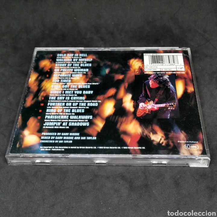CDs de m&uacute;sica: GARY MOORE - BLUES ALIVE - CD - 1993 - Foto 2