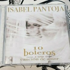 CDs de Música: ISABEL PANTOJA-10 BOLEROS Y UNA CANCION DE AMOR. Lote 263034840