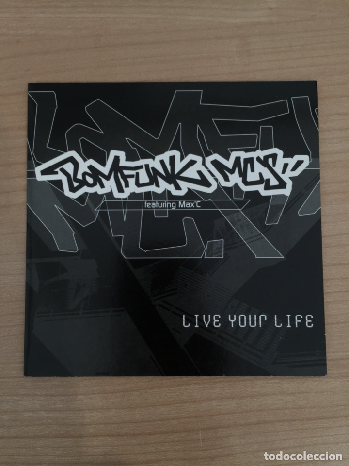 CDs de m&uacute;sica: CD SINGLE BOMFUNK MC&rsquo;S featuring MAX&rsquo;C - Foto 1
