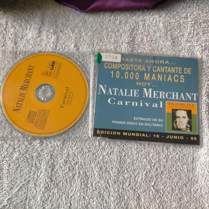 CDs de m&uacute;sica: NATALIE MERCHANT (CD/SINGLE) CARNIVAL - Foto 1