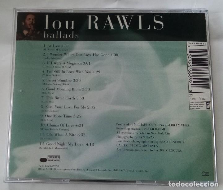 CDs de m&uacute;sica: LOW RAWLS - BALLADS - Foto 2