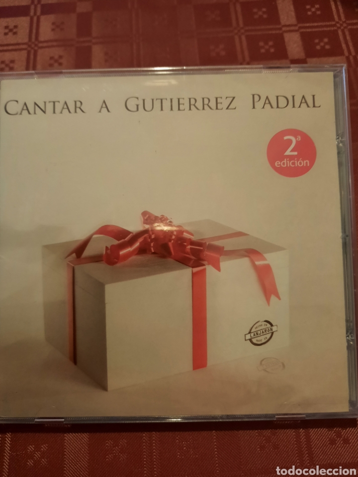 CDs de m&uacute;sica: Cantar a Guti&eacute;rrez Padial.