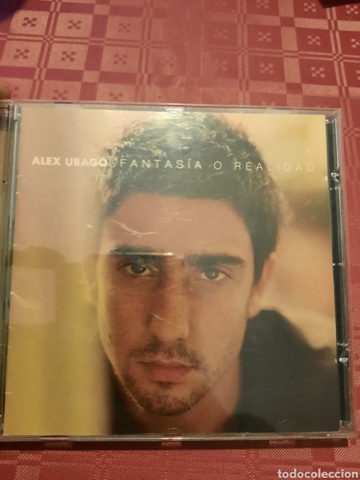 CDs de m&uacute;sica: Alex Ubago Fortuna Full Music y Fantas&iacute;a o realidad.