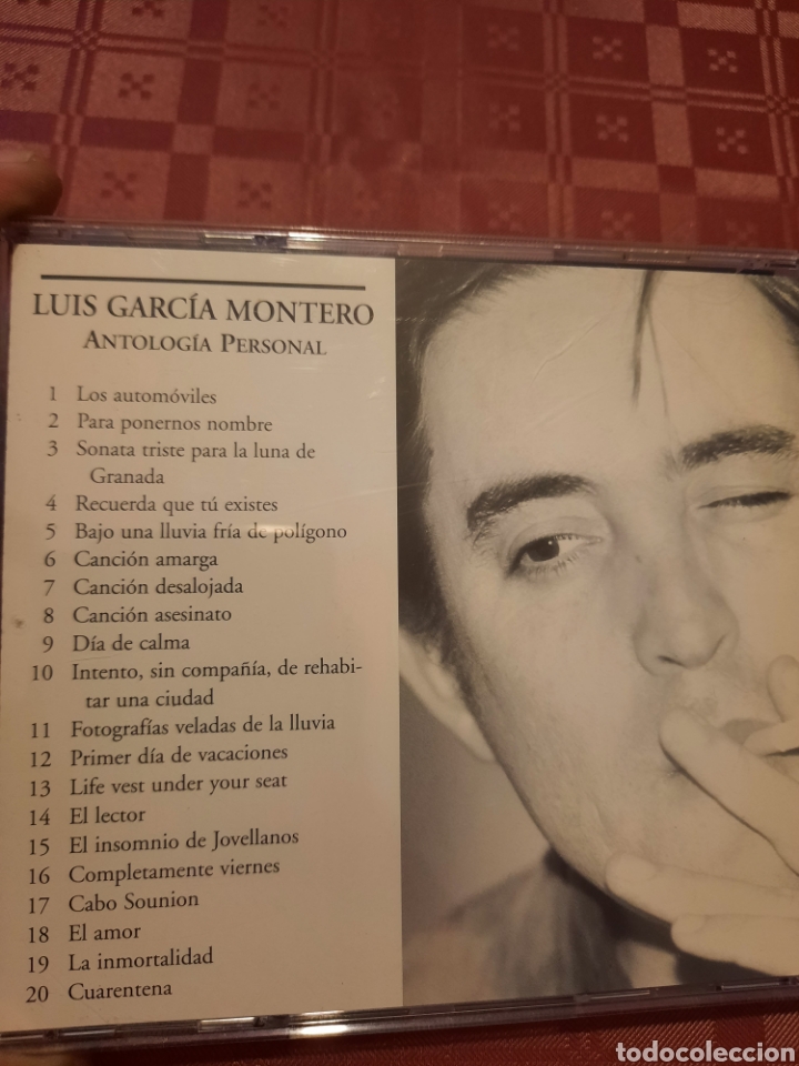 CDs de m&uacute;sica: Luis Garc&iacute;a Montero. Antologia personal