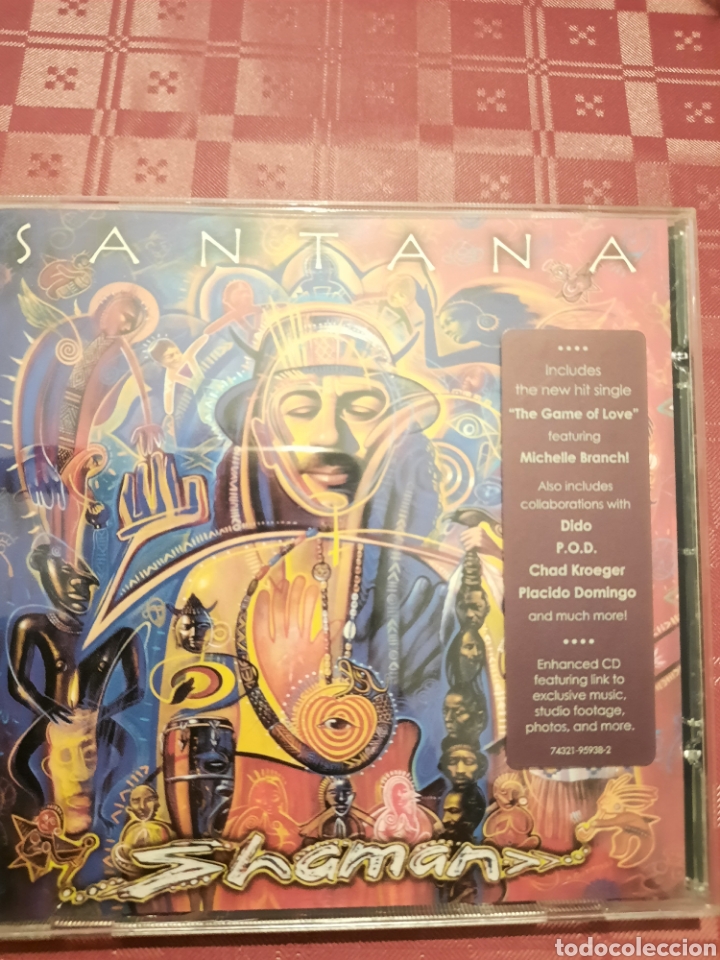 CDs de m&uacute;sica: Santana Shaman CD. Rock sinfonico