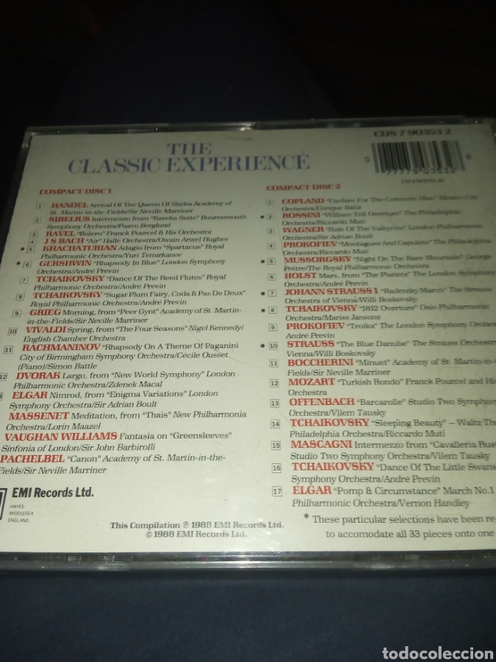 CDs de m&uacute;sica: Doble cd The Classic experience - Foto 2