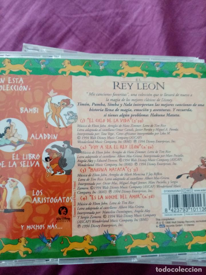 CDs de m&uacute;sica: El rey le&oacute;n CD trasparente - Foto 2