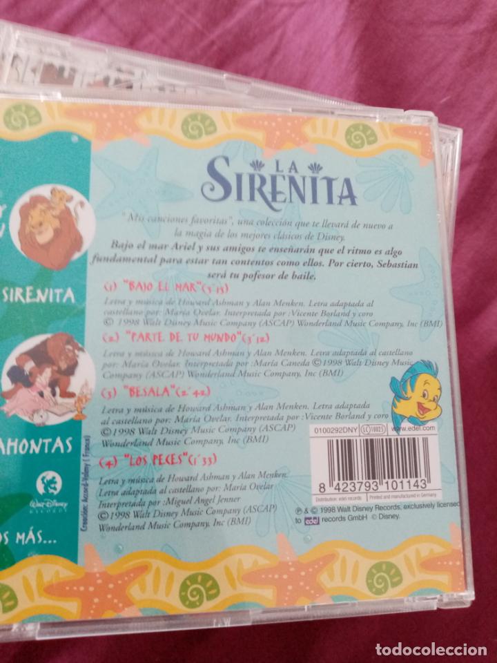 CDs de m&uacute;sica: La sirenita - Foto 2