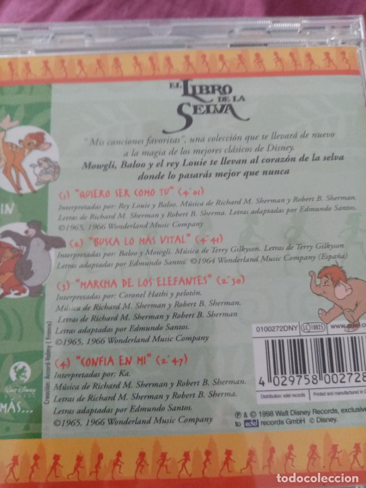 CDs de m&uacute;sica: El libro de la selva - Foto 2