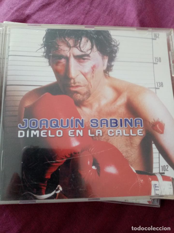 CDs de m&uacute;sica: Joaquin sabina d&iacute;melo en la calle - Foto 1