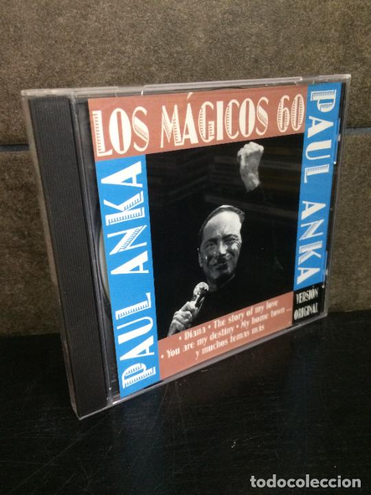 CDs de m&uacute;sica: CD, LOS MAGICOS 60 PAUL ANKA. VERSION ORIGINAL. - Foto 1