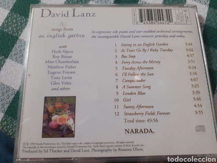 CDs de m&uacute;sica: David lanz - Foto 2
