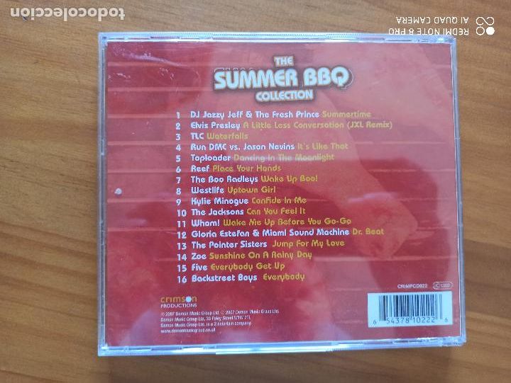 CDs de m&uacute;sica: CD THE SUMMER BBQ COLLECTION (9E) - Foto 2