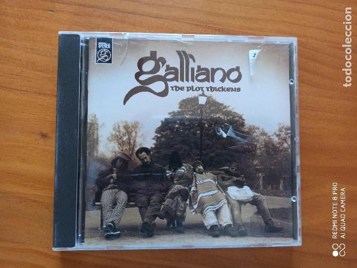 CDs de m&uacute;sica: CD GALLIANO - THE PLOT THICKENS (9G) - Foto 1
