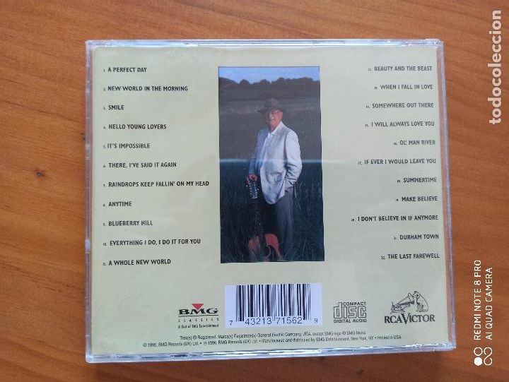CDs de m&uacute;sica: CD ROGER WHITTAKER - A PERFECT DAY (9G) - Foto 2
