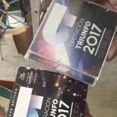 CD de Música: O.T. 2017. LO MEJOR 1 Y 2 ..DELUXE EDITION..INCLUYE 16 FOTO POSTAL DE LOS ARTISTAS.. Lote 263698915