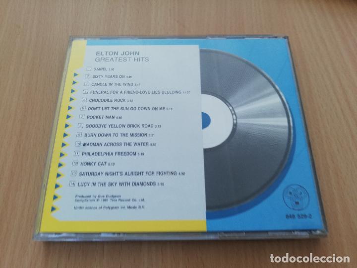 CDs de m&uacute;sica: Elton John-greatest hits - Foto 2