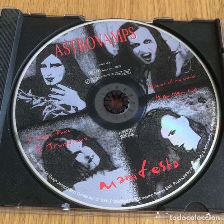 CDs de m&uacute;sica: Astrovamps - Manifesto - mini CD - Foto 3