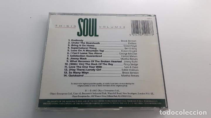 CDs de m&uacute;sica: CD THIS IS SOUL - VOLUMEN 4 - Foto 3