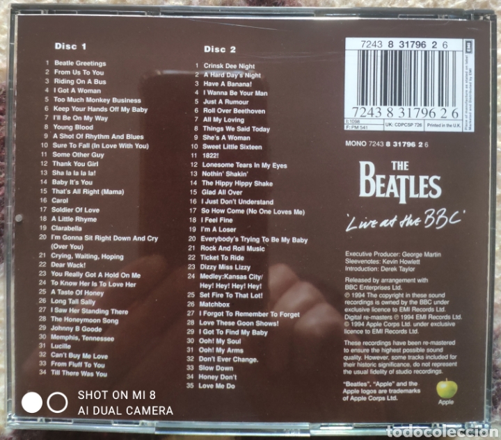 CDs de m&uacute;sica: The Beatles&nbsp;&lrm;&ndash;&nbsp;Live At The BBC - Foto 2
