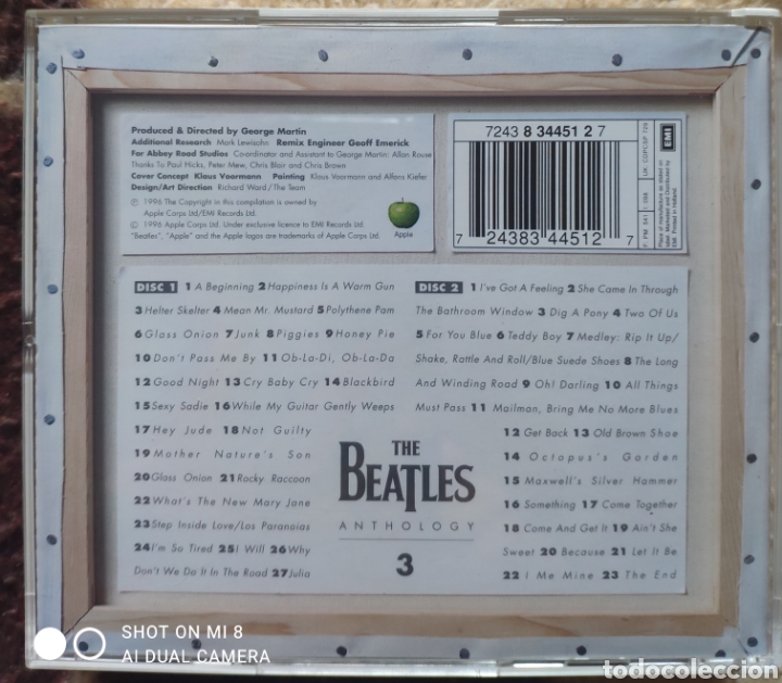 CDs de m&uacute;sica: The Beatles&nbsp;&lrm;&ndash;&nbsp;Anthology 3 - Foto 2