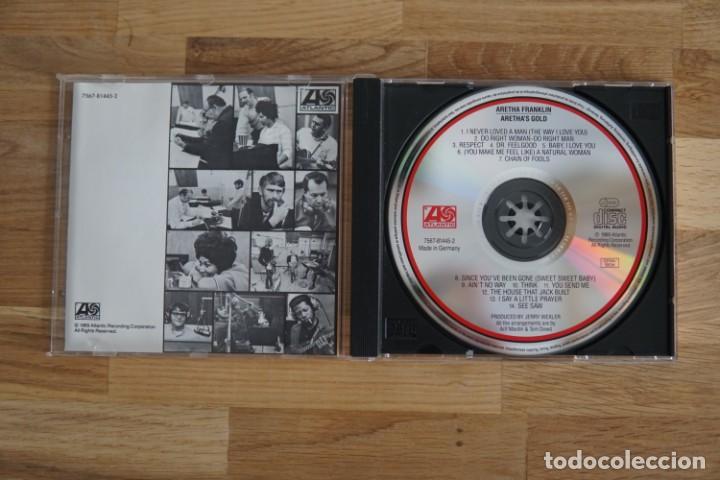 CDs de m&uacute;sica: ARETHA FRANKLIN - ARETHA&acute;S GOLD - Foto 3