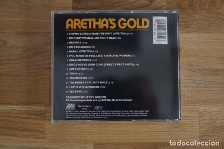CDs de m&uacute;sica: ARETHA FRANKLIN - ARETHA&acute;S GOLD - Foto 2