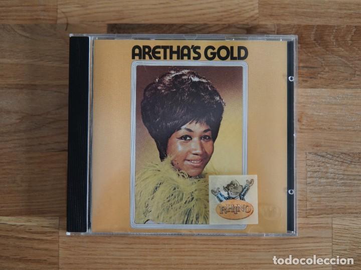 CDs de m&uacute;sica: ARETHA FRANKLIN - ARETHA&acute;S GOLD - Foto 1