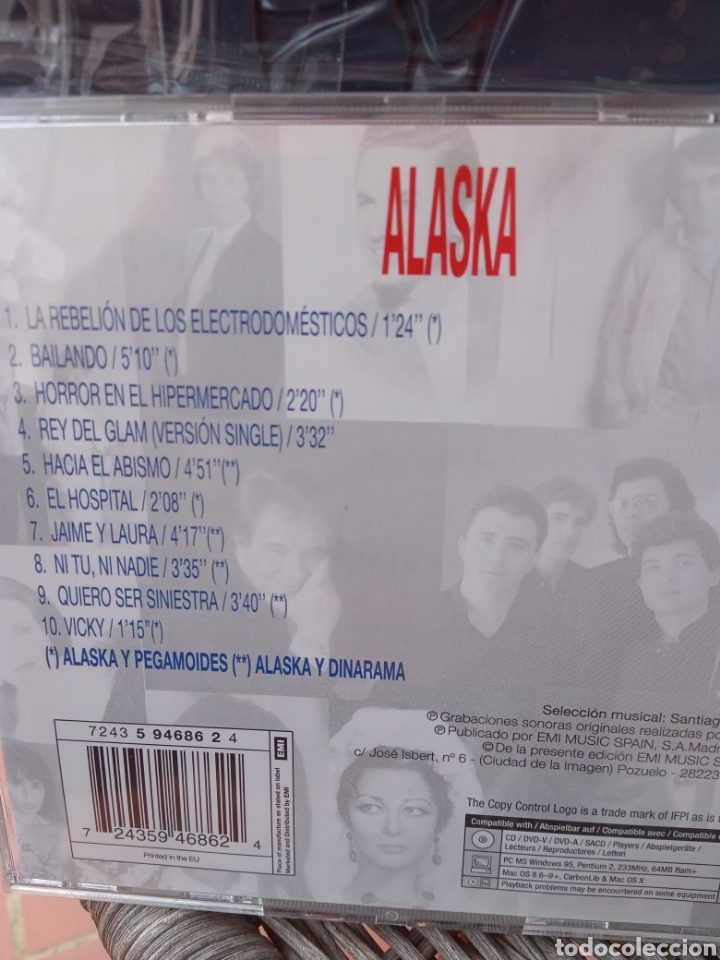 CDs de m&uacute;sica: Cd compilaci&oacute;n Alaska - Foto 2