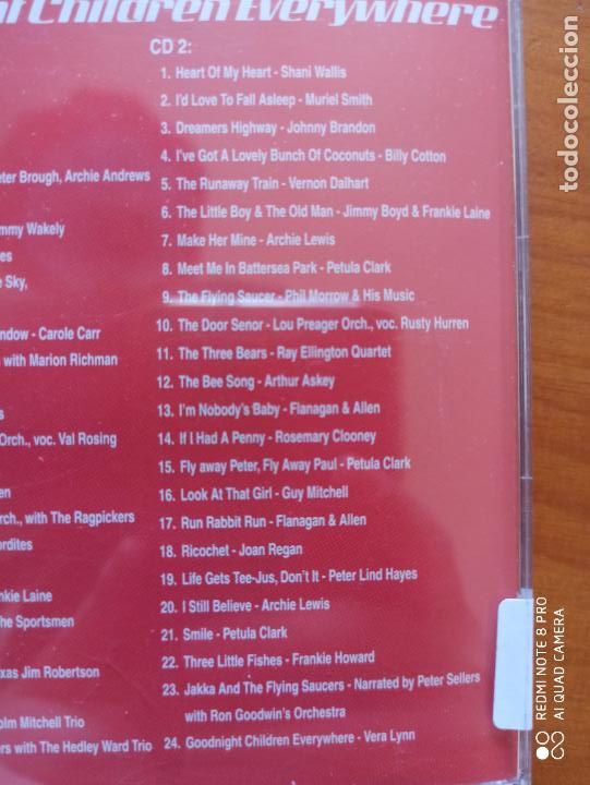 CDs de m&uacute;sica: CD GOODNIGHT CHILDREN EVERYWHERE (2 CDS) (9I) - Foto 2