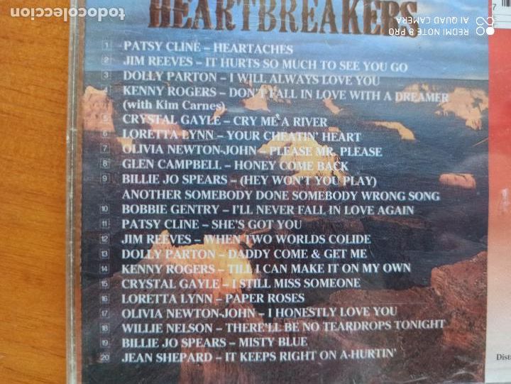 CDs de m&uacute;sica: CD COUNTRY HEARTBREAKERS (9J) - Foto 2