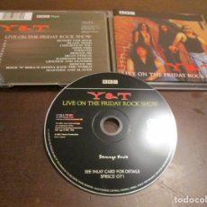 CDs de Música: Y&T - CD - LIVE ON THE FRIDAY ROCK SHOW - LIVE BBC - EARTHSHAKER - BLACK TIGER. Lote 264158300