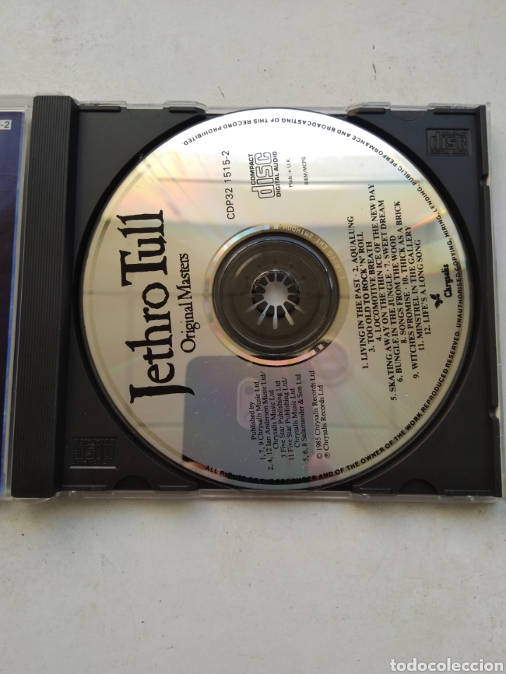 CDs de m&uacute;sica: CD JETHRO TULL/ORIGINAL MASTERS - Foto 2