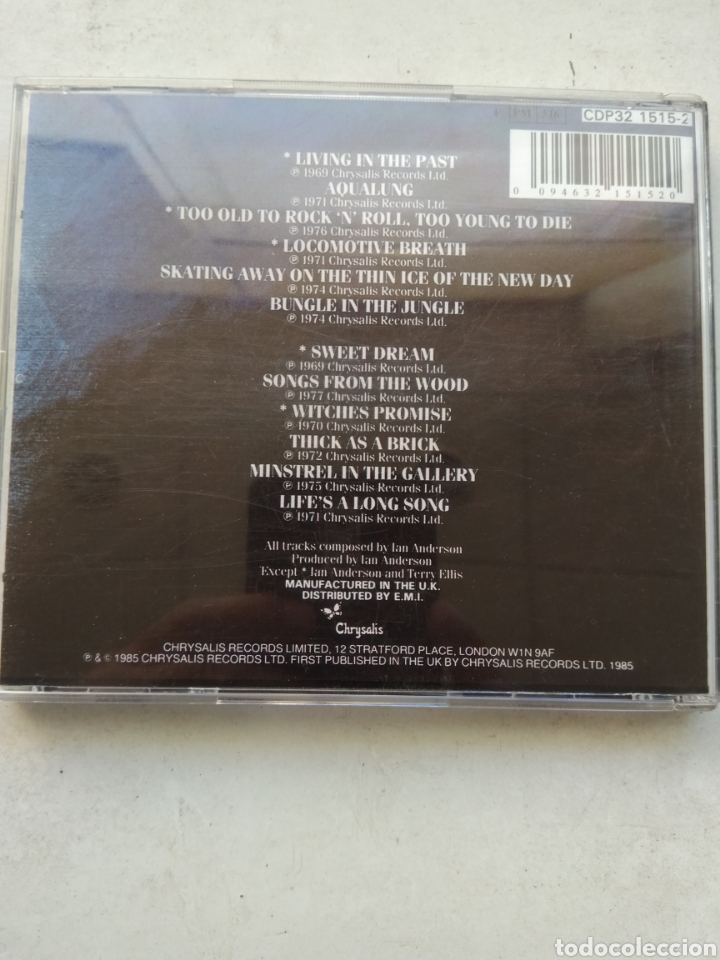 CDs de m&uacute;sica: CD JETHRO TULL/ORIGINAL MASTERS - Foto 3