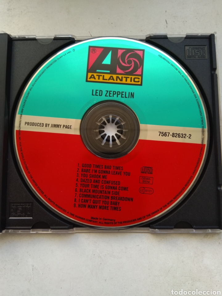 CDs de m&uacute;sica: CD LED ZEPPELIN/LED ZEPPELIN - Foto 2