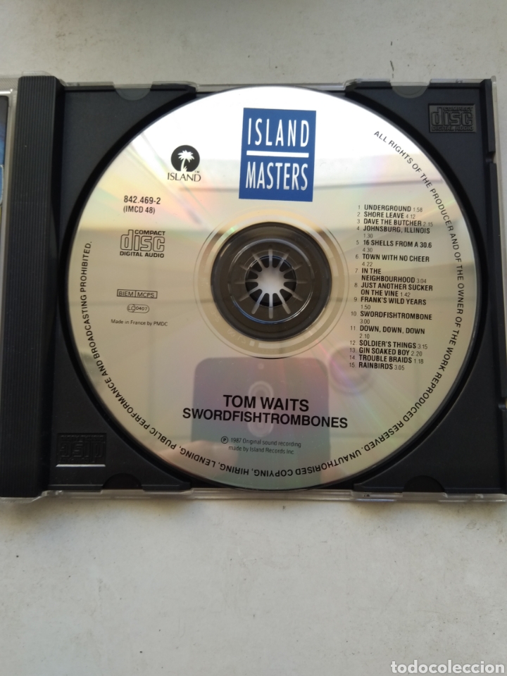 CDs de m&uacute;sica: CD TOM WAITS/SWORDFISHTROMBONES - Foto 2