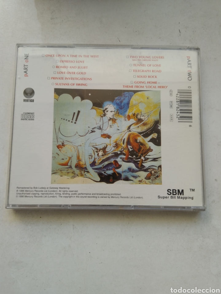 CDs de m&uacute;sica: CD DOBLE DIRE STRAITS/LIVE ALCHEMY - Foto 4