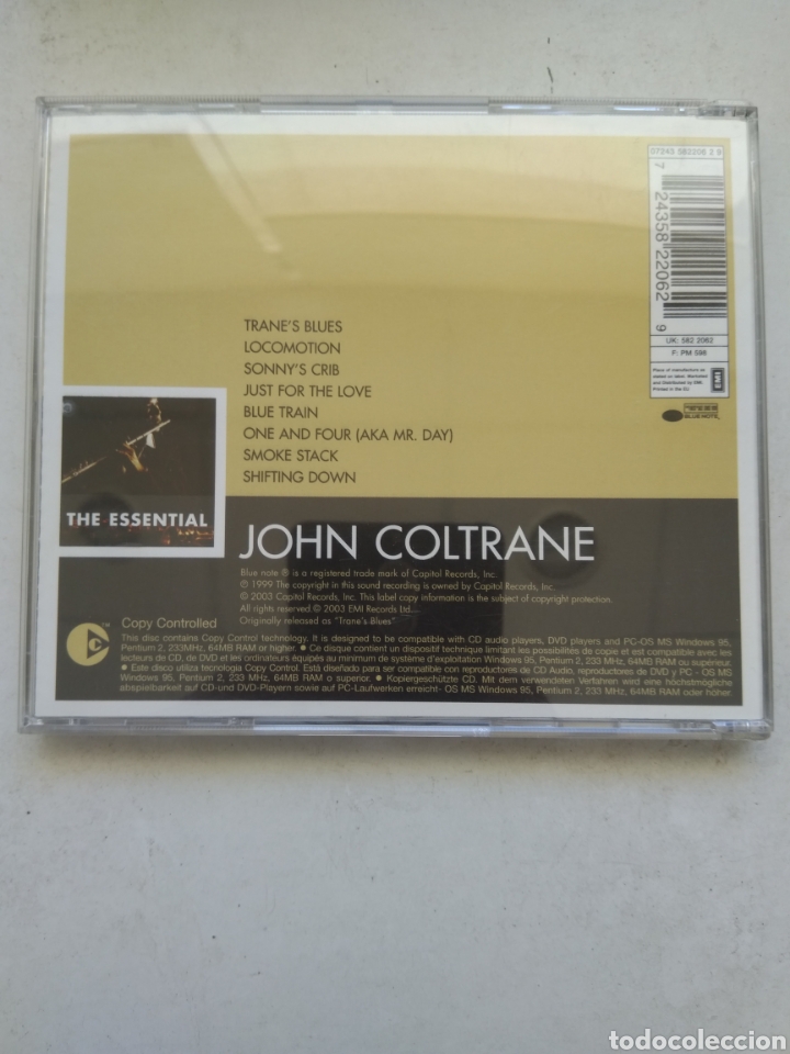 CDs de m&uacute;sica: CD JOHN COLTRANE/THE ESSENTIAL - Foto 3