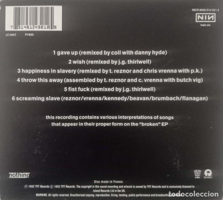 CDs de m&uacute;sica: Nine Inch Nails Fixed - Foto 2