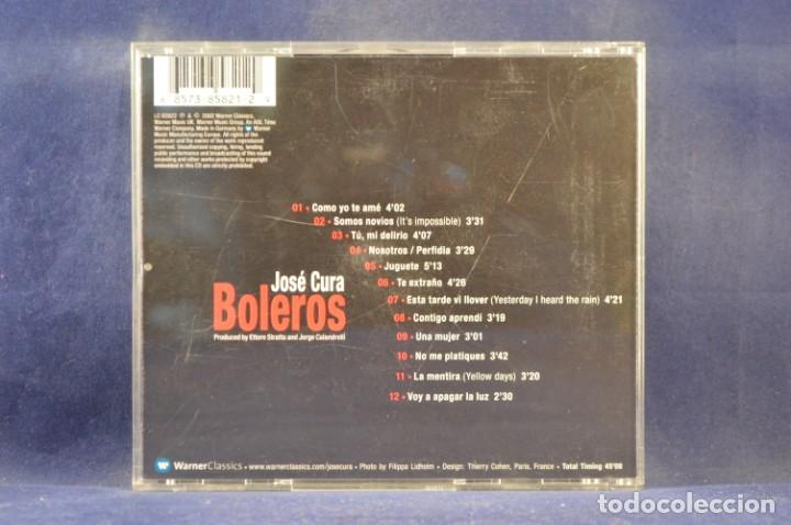 CDs de m&uacute;sica: JOS&Eacute; CURA - BOLEROS - CD - Foto 2