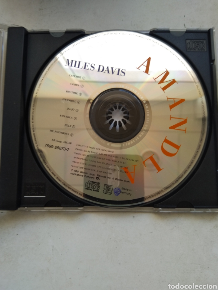 CDs de m&uacute;sica: CD MILES DAVIS/AMANDLA - Foto 2