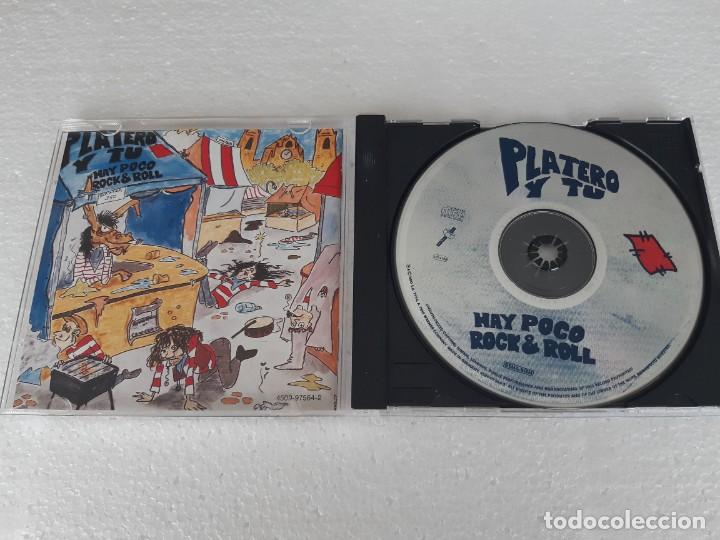 CDs de m&uacute;sica: Cd Platero y t&uacute; Hay poco Rock & Roll - Foto 2