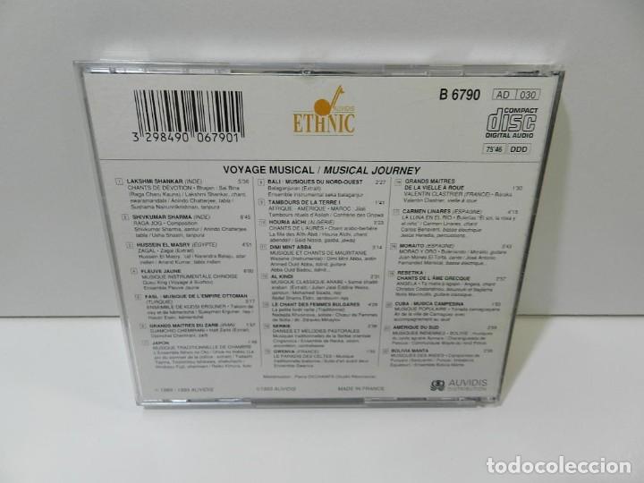 CDs de m&uacute;sica: DISCO CD. Voyage Musical Journey. COMPACT DISC. - Foto 2