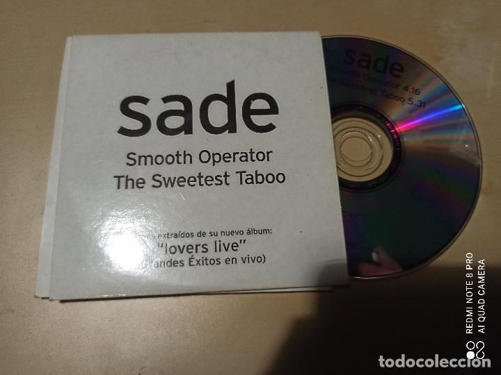 CDs de m&uacute;sica: SADE SMOOTH OPERATOR / SWEETEST TABOO CD SINGLE PROMOCIONAL EPIC 2002 - Foto 1