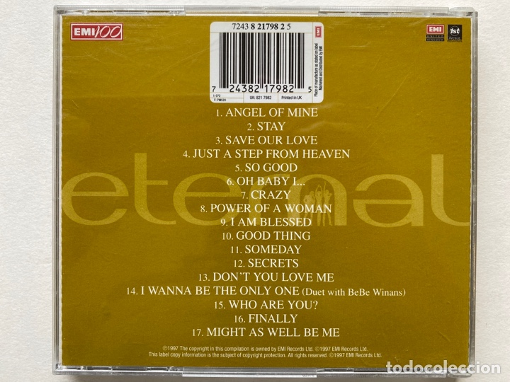 CDs de m&uacute;sica: Eternal - Greatest Hits (CD) - Foto 2
