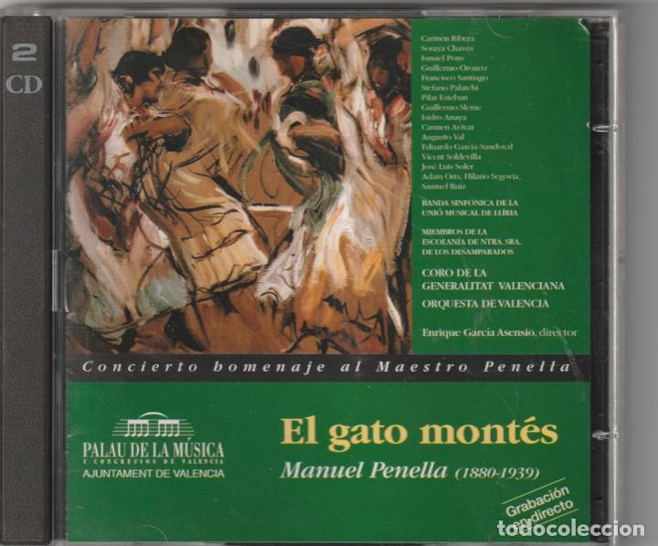 CDs de Musique: EL GATO MONTES - MANUEL PENELLA (DOBLE CD EGT 2000) GRABACION EN DIRECTO PALAU DE LA MUSICA VALENCIA