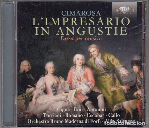 CDs de M&uacute;sica: L'IMPRESARIO IN ANGUSTIE - CIMARROSA - TORRIANI ROMANO ESCOBAR - ORQ BRUNO MADERNA C-Y DI FORLI - CD