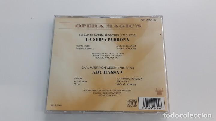 CDs de m&uacute;sica: 2 CD LA SERVA PADRONA - PERGOLESI - Foto 3