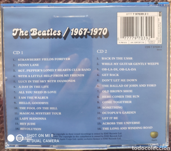 CDs de m&uacute;sica: The Beatles&nbsp;&lrm;&ndash;&nbsp;1967-1970 - Foto 2