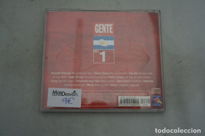 CDs de m&uacute;sica: CD - GENTE - HOMENAJE ROCK NACIONAL - Foto 3